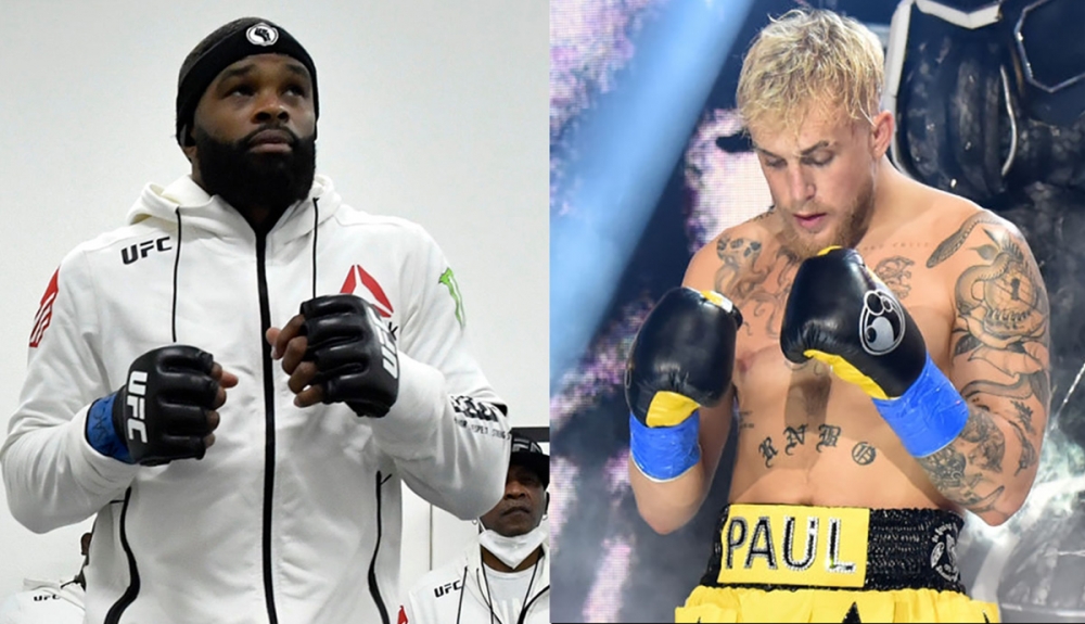 Tyron Woodley announces conditions for a fight with Jake Paul