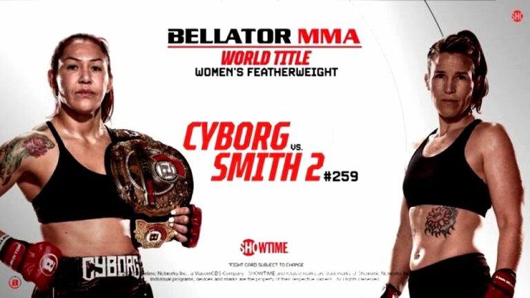 Bellator 259: Cyborg vs. Smith, main card battles, location, how to watch and time.