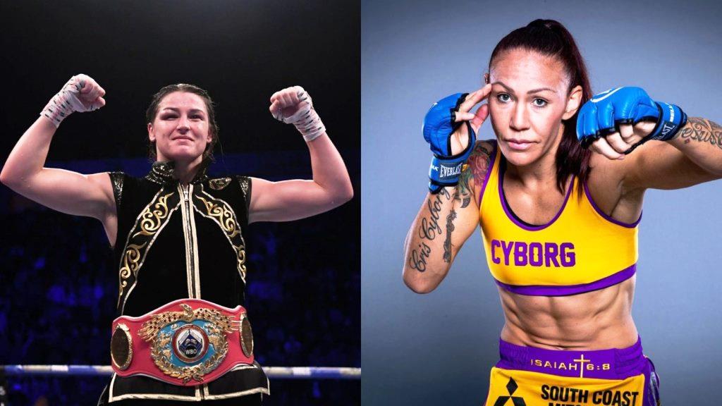 Cris Cyborg admits she is interested in a boxing match with Katie Taylor