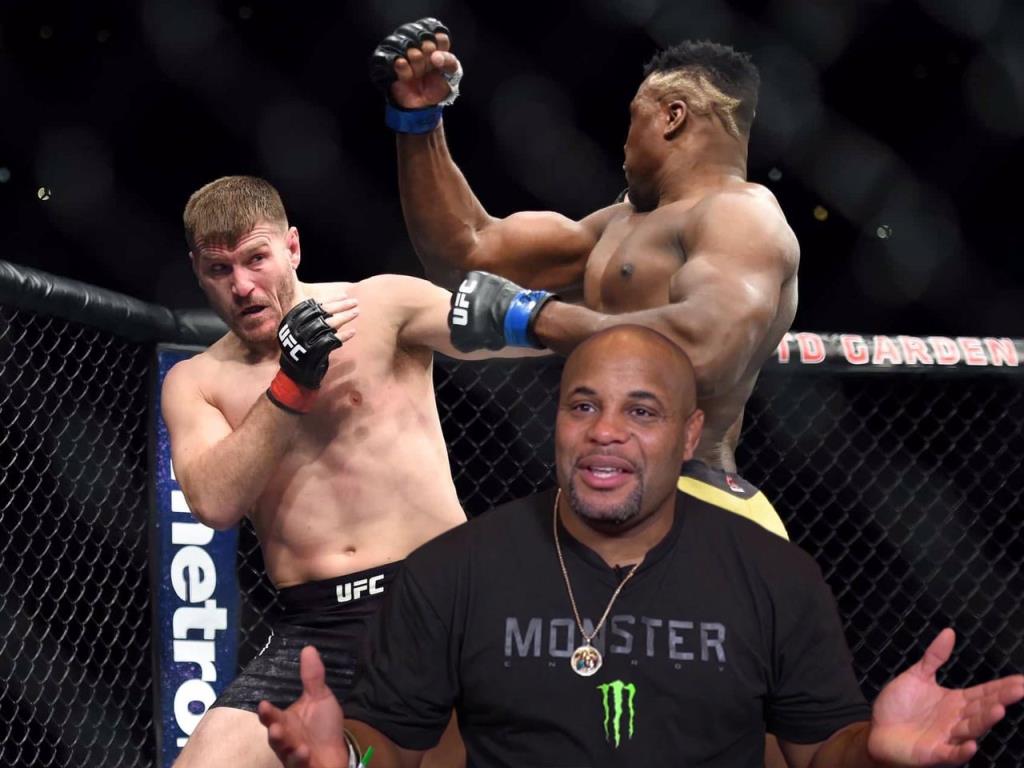Daniel Cormier assessed Miocic's chances of winning the third fight against Ngannou