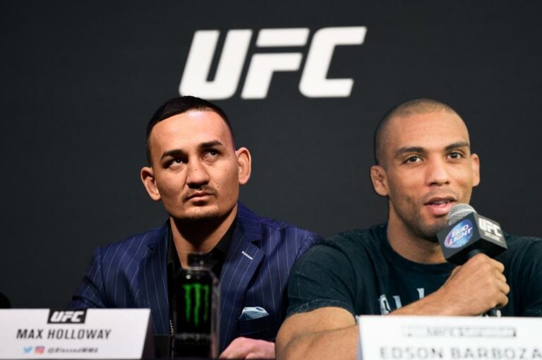 Edson Barbosa named preferred opponents including Max Holloway