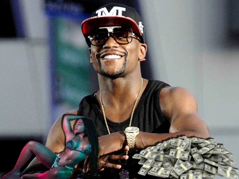 Floyd Mayweather’s strip club is a Vegas cult spot. Floyd unwound it before the fight with Conor and met his future wife there I Photo Video