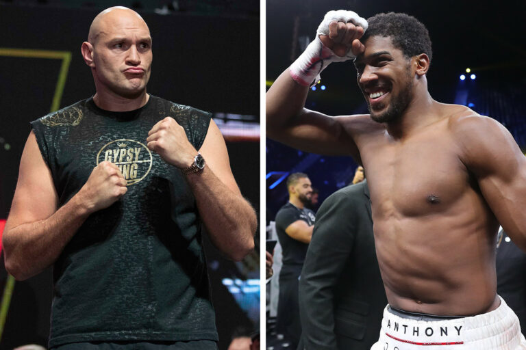 Tyson Fury: “If Joshua pounces on me, he will quickly fly away in a fucking knockout”