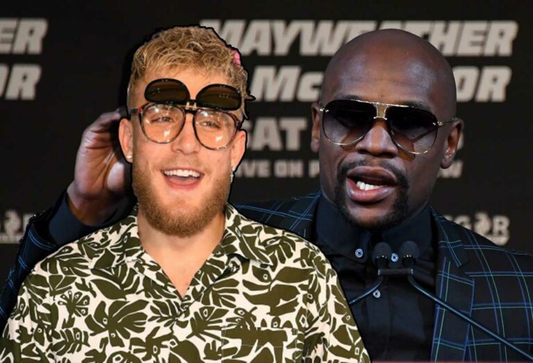 Jake Paul trolls Floyd Mayweather during his Clubhouse interview | Video