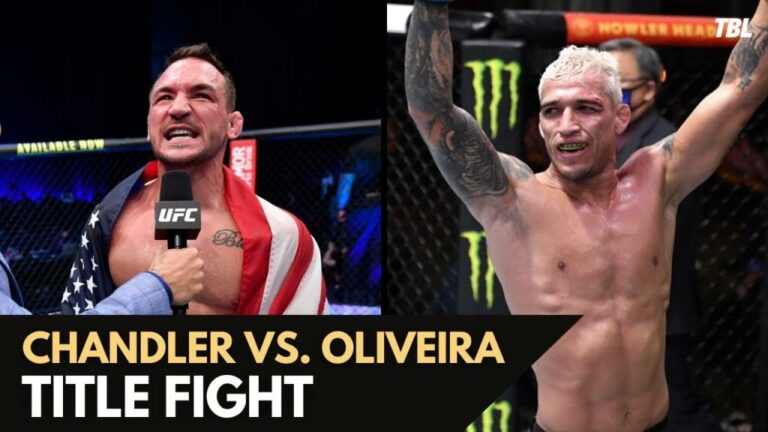 Michael Chandler gave a prediction for the fight with Charles Oliveira