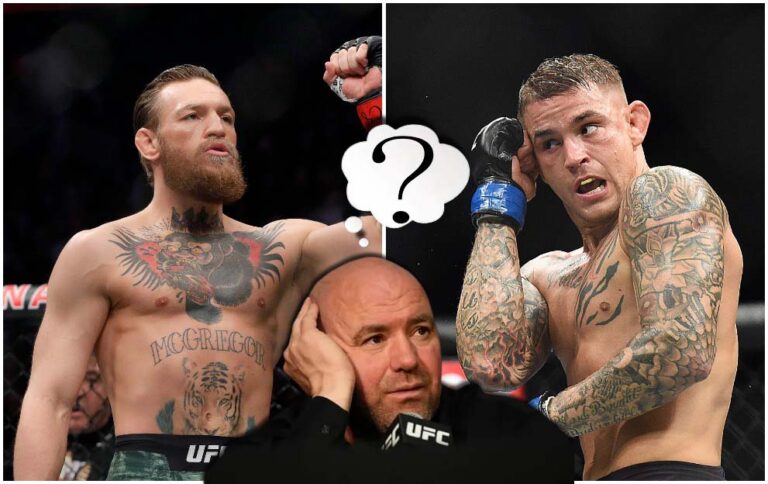 UFC president Dana White says UFC looking for backup fighter for Conor McGregor vs. Dustin Poirier trilogy fight