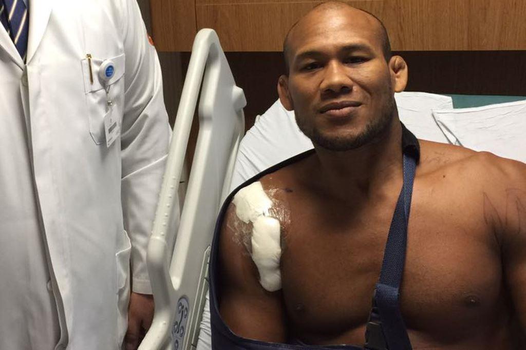 Ronaldo Souza successfully underwent arm surgery and is expected to recover in six months