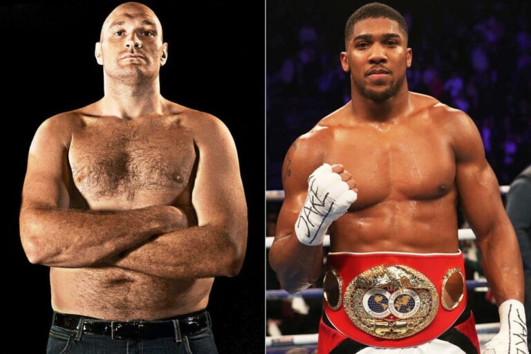 Tyson Fury – Turned to Joshua: “Are you ready for war, pussy?”