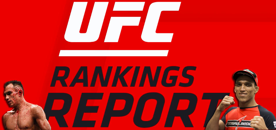 UFC Ranking Update Ferguson Eliminated Out of Top Five, Oliveira Ranked Top