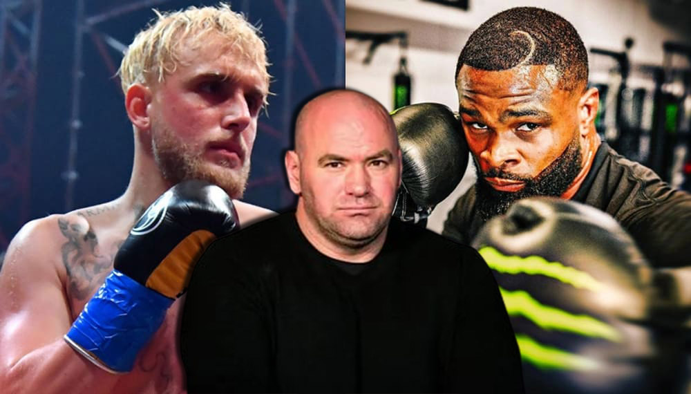 Dana White responds to Jake Paul boxing match: “Tyron Woodley doesn’t look like the Tyron Woodley of the past”