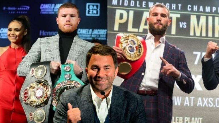 Eddie Hearn announced the beginning of negotiations for the organization of the fight of Saul Alvarez and Caleb Plant