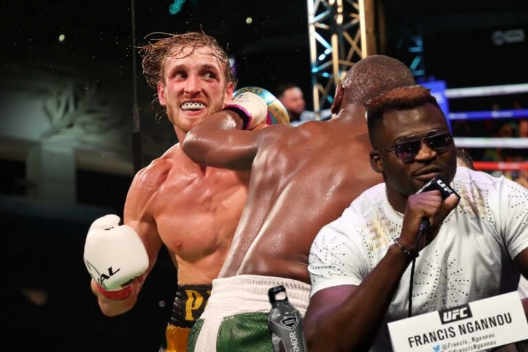 Francis Ngannou surprised by Logan Paul’s fee for the fight with Mayweather