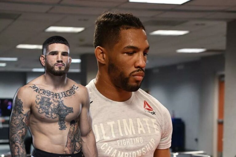 Kevin Lee is injured and will not be able to fight against Sean Brady at UFC 264.
