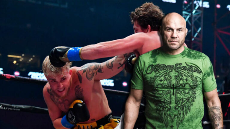 Randy Couture says he is surprised Jake Paul is leading the charge on fighter pay reform in MMA