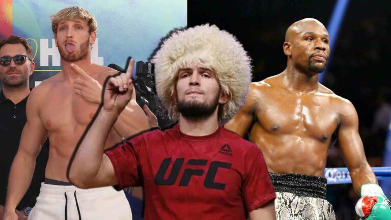 Khabib Nurmagomedov is ready to enter the ring if he is offered more than Floyd Mayweather and Logan Paul earned