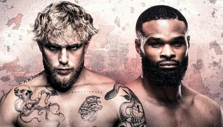 Tyron Woodley vs. Jake Paul. Paul negotiated an automatic rematch