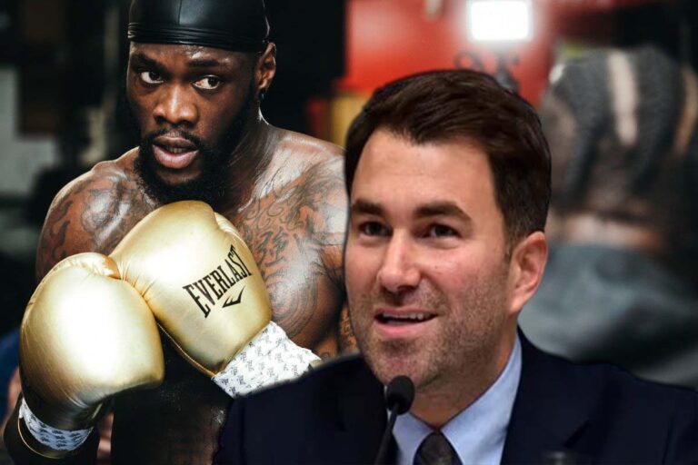 Eddie Hearn Says – Deontay Wilder Is Utterly Defeated