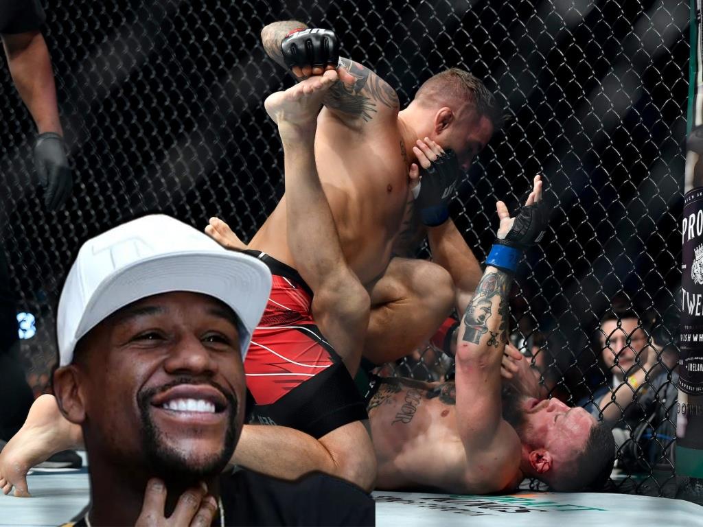 Floyd Mayweather trolls Conor McGregor following broken leg at UFC 264