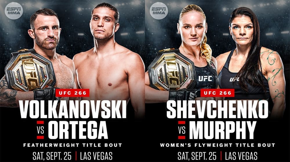 Valentina Shevchenko will fight Lauren Murphy at UFC 266