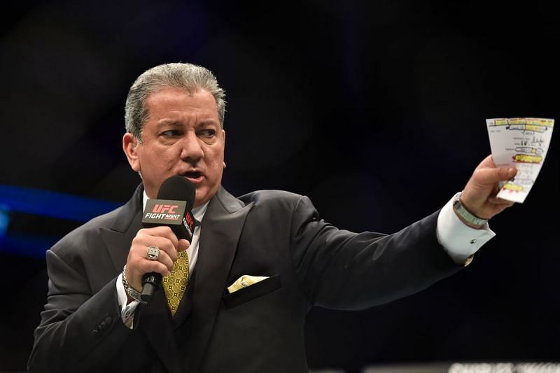 Bruce Buffer named his list of the greatest UFC fighters of all time