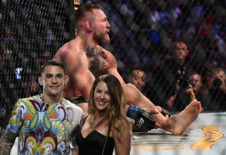 Dustin Porrier ridiculed McGregor’s attempt to prove with the help of photos that he injured his leg before their fight