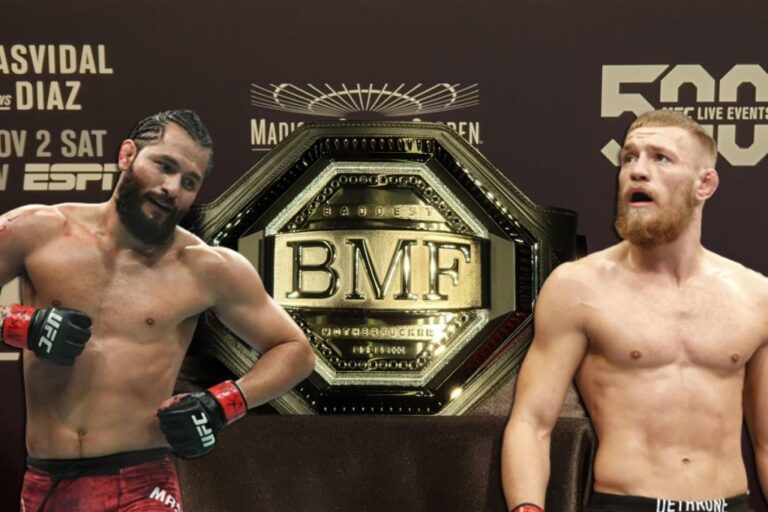 UFC News: Jorge Masvidal answered a question about a possible fight with McGregor for the BMF title