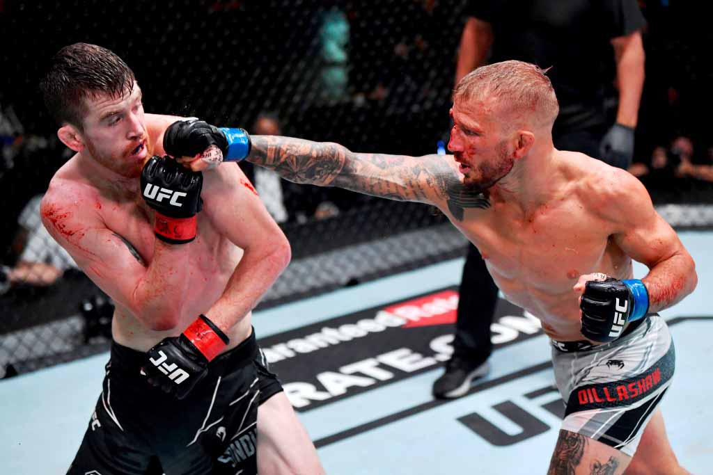 UFC review TJ Dillashaw VS Cory Sandhagen at UFC Vegas 32
