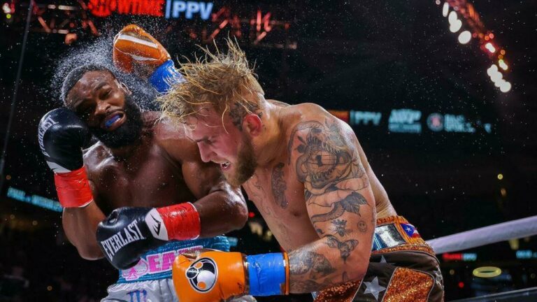 Boxing news: Statistics of blows of the fight of Jake Paul and Tyron Woodley