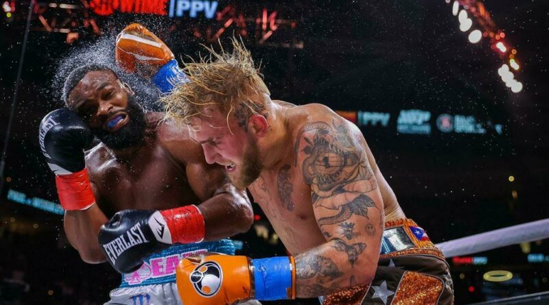 Boxing news Statistics of blows of the fight of Jake Paul and Tyron Woodley
