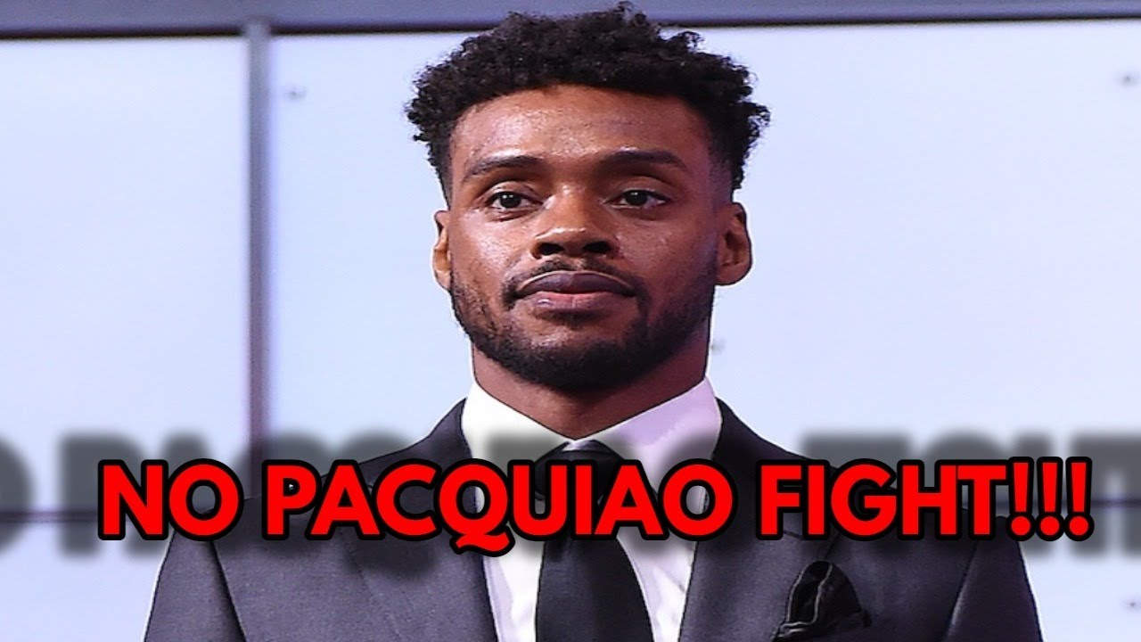 BOXING News: Errol Spence commented on the rejection of the fight with Manny Pacquiao