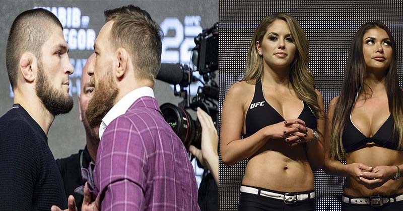MMA news Conor McGregor trolled Khabib Nurmagomedov for his statement about the ring girls