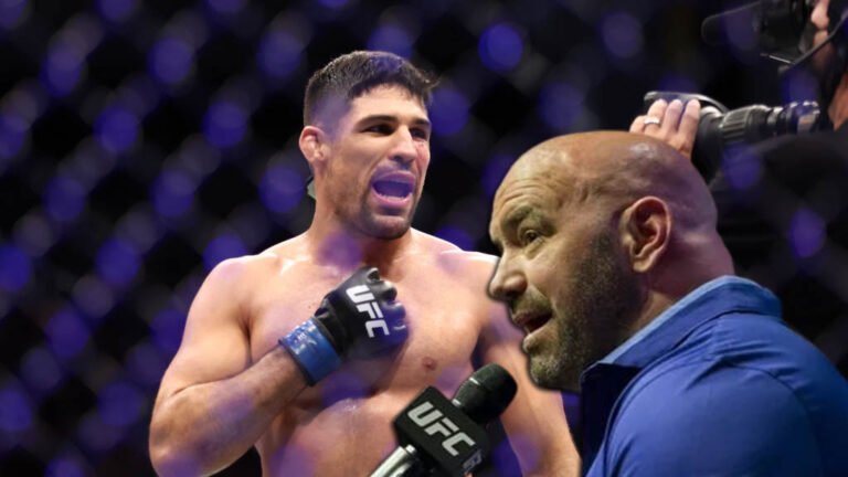 MMA News: Dana White commented on the victory of Vicente Luque over Michael Chiesa