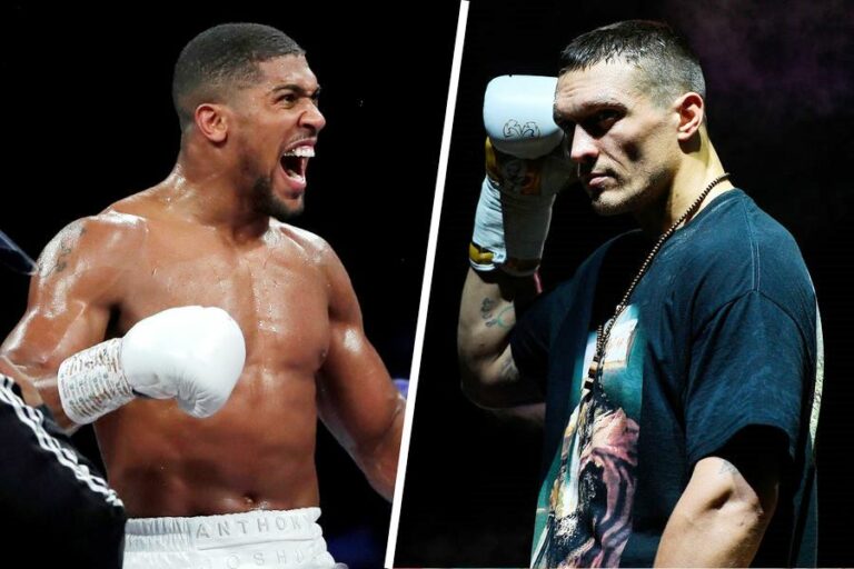 Boxing news: Anthony Joshua and Olexander Usyk held open training sessions before the fight. Video