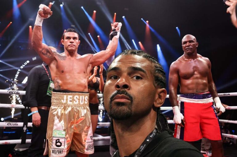 Boxing news: David Haye criticized Vitor Belfort for his victory over Evander Holyfield