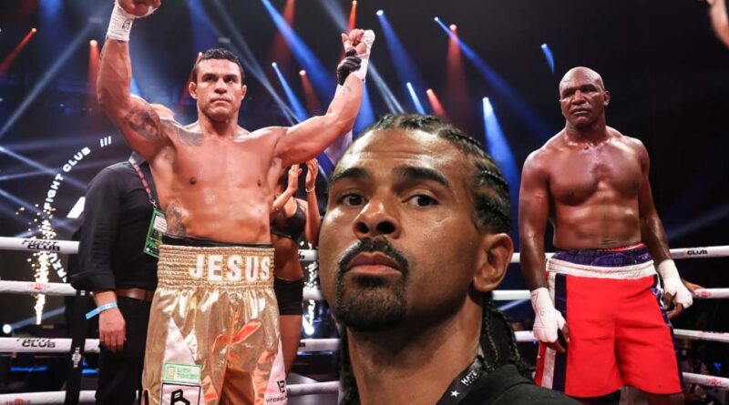 Boxing news David Haye criticized Vitor Belfort for his victory over Evander Holyfield