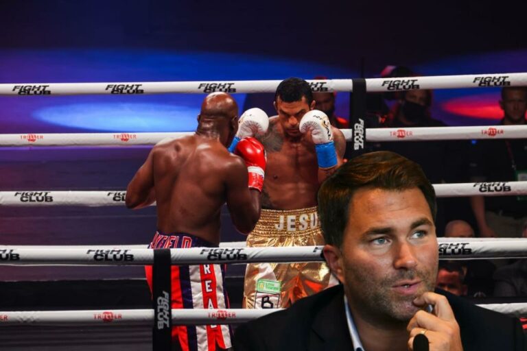 Boxing news: Eddie Hearn joined the criticism of the fight between Vitor Belfort and Evander Holyfield