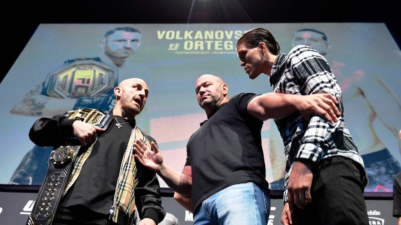 UFC News Alexander Volkanovski accused Brian Ortega of using doping