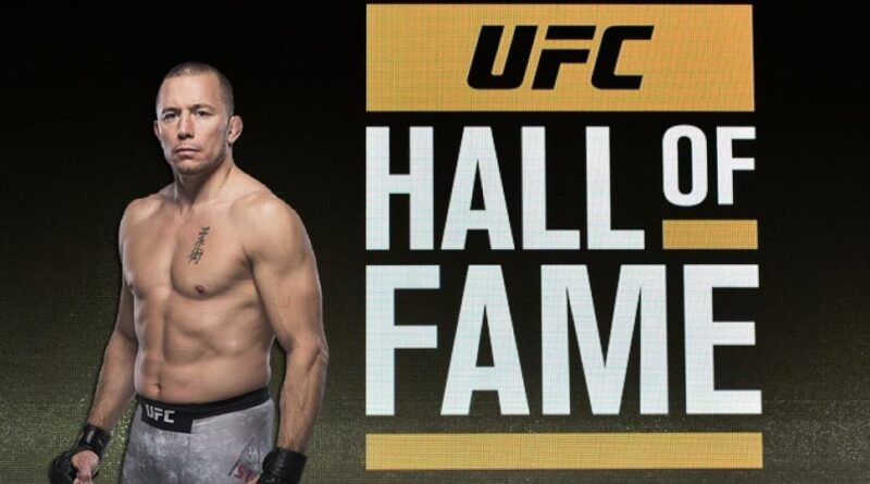 UFC news Incredible UFC Promo Video for Georges St-Pierre's induction into the Hall of Fame