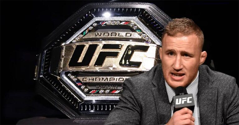 UFC news: Justin Gaethje says “The UFC has turned the championship belt into a laughing stock”