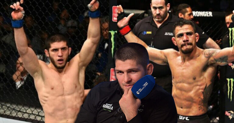UFC news: Khabib Nurmagomedov spoke about the upcoming fight between Islam Makhachev and Rafael dos Anjos.