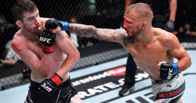 UFC news TJ Dillashaw said that he had to lie to referee Herb Dean to continue the fight with Cory Sandhagen