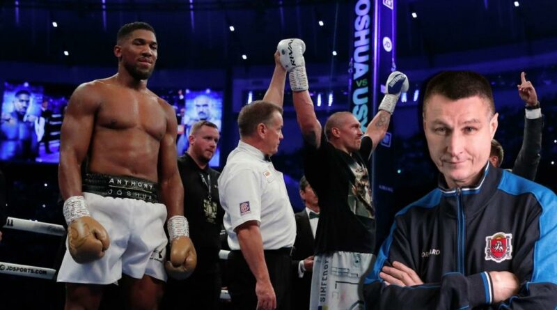 Boxing News Sergey Lapin reveals what Anthony Joshua told Oleksandr Usyk after the title loss