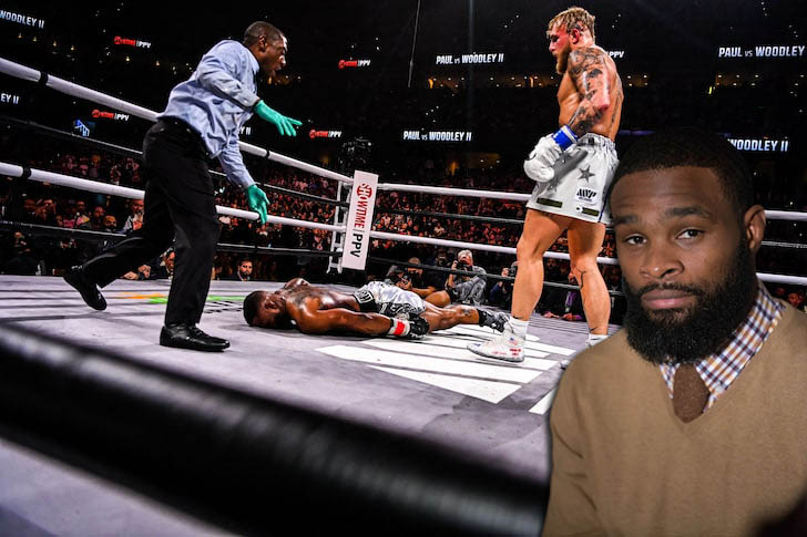 Boxing News Tyron Woodley suspended for 2 months after his knockout of Jake Paul