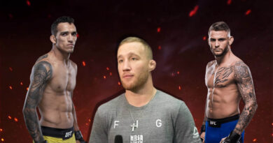 UFC news Justin Gaethje shared his predictions for the fight between Charles Oliveira and Dustin Poirier