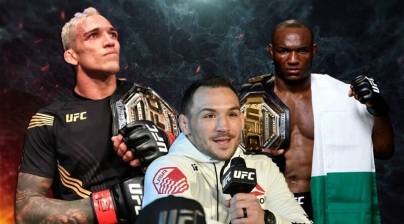 UFC news Michael Chandler explained why Charles Oliveira should be named Fighter of the Year and not Kamaru Usman