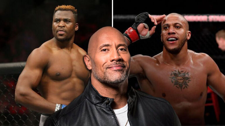 Dwayne ‘The Rock’ Johnson  shared his thoughts on Francis Ngannou vs. Cyril Gane heavyweight title fight