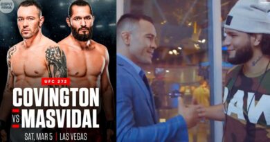 First promo for Jorge Masvidal vs. Colby Covington at UFC 272 in March. WATCH VIDEO