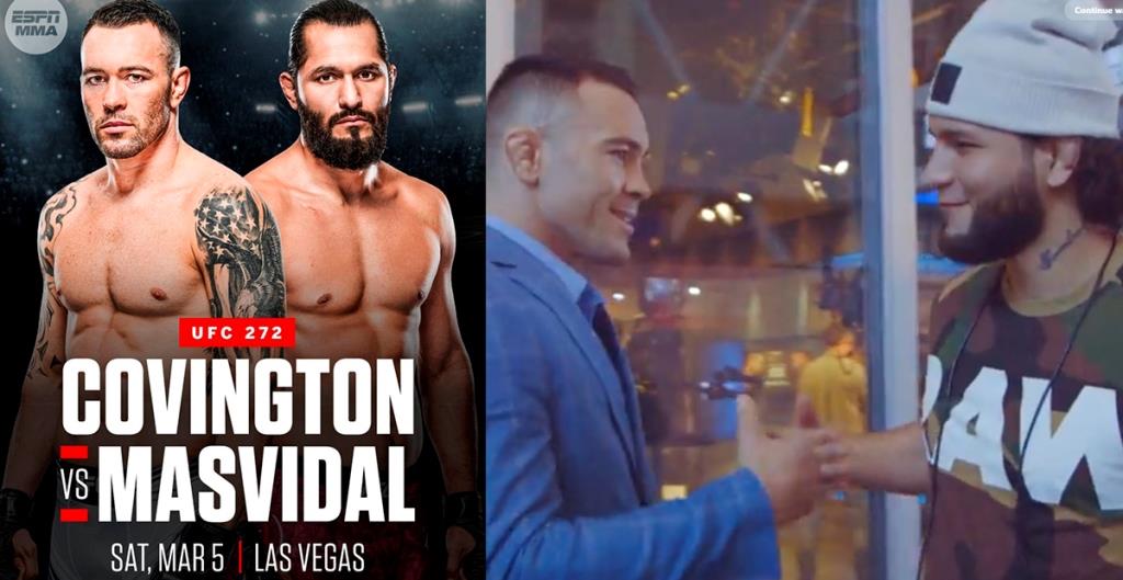First promo for Jorge Masvidal vs. Colby Covington at UFC 272 in March. WATCH VIDEO
