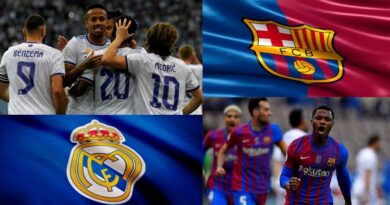 FOOTBALL NEWS Barcelona vs Real Madrid Highlights & Report 12 January 2022