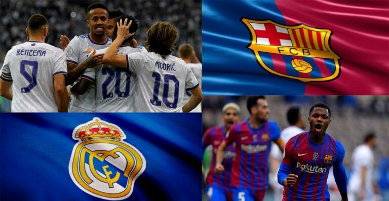 FOOTBALL NEWS: Barcelona vs Real Madrid Highlights & Report 12 January 2022